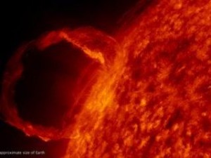 美国科学家预测太阳风暴即将袭击地球（图）